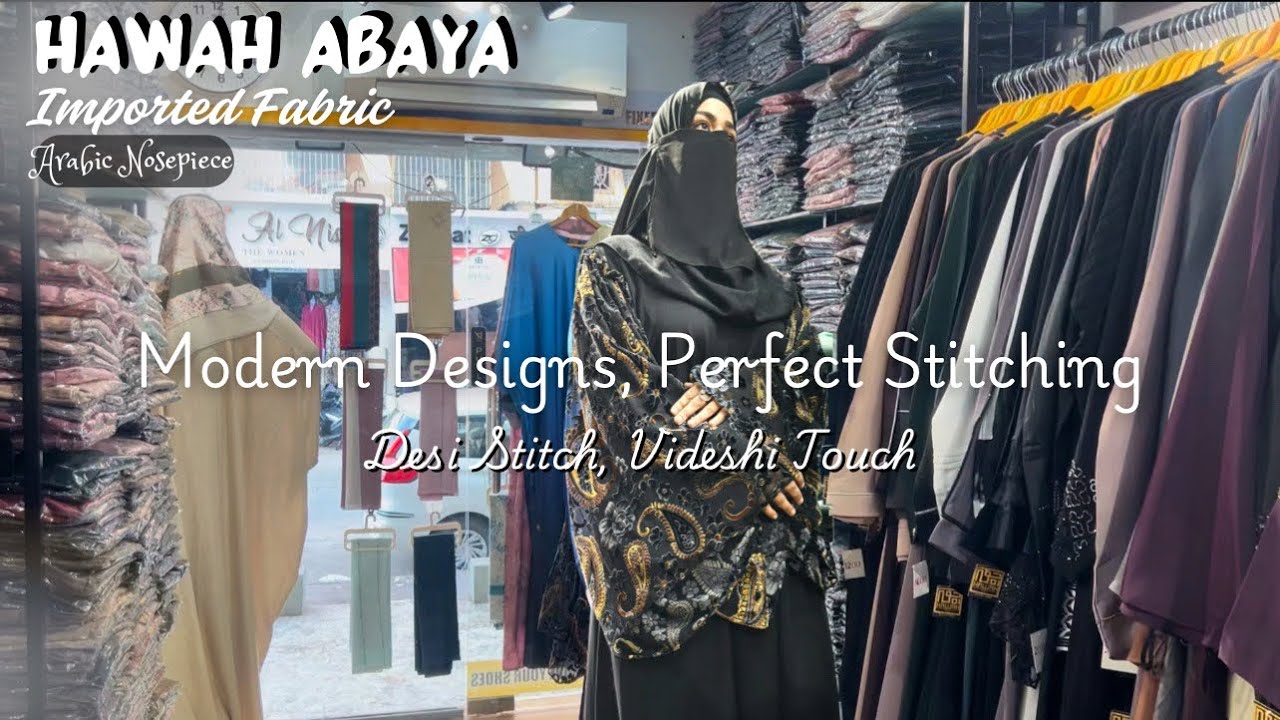 Saudi-Style Abayas in Mumbai | Wholesale & Factory Outlets