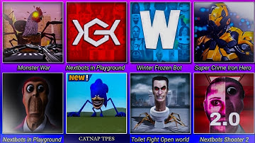 NEXTBOTS IN PLAYGROUND MOOD NEW UPDATE GAME PLAY|| #roblox #skibidibox #cameraman #garrys_mod