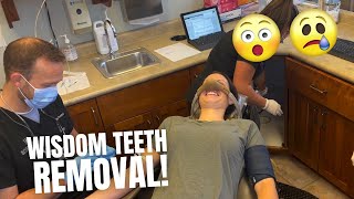 35 YEAR OLD MOM FINALLY HAS WISDOM TEETH REMOVED