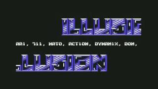 C64 ILLUSION "Garfield 2" game-crack intro