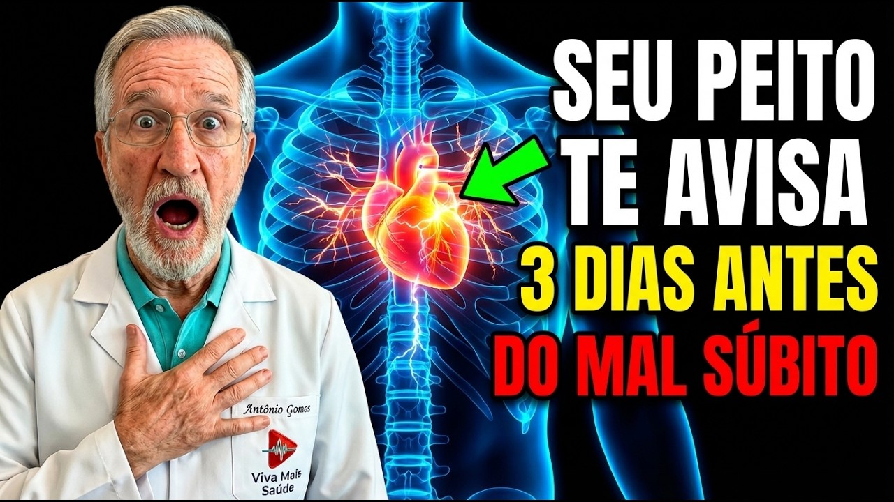 Seu peito te avisa 3 dias antes do MAL SÚBITO (NÃO IGNORE ESSES SINAIS)