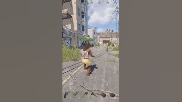 😂FUNNY MAN AT OUTPOST😂 #rust #funny #shorts