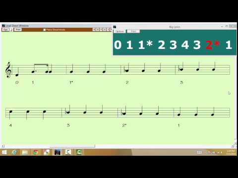 1 2 Finger Pattern 3 Quarter Notes
