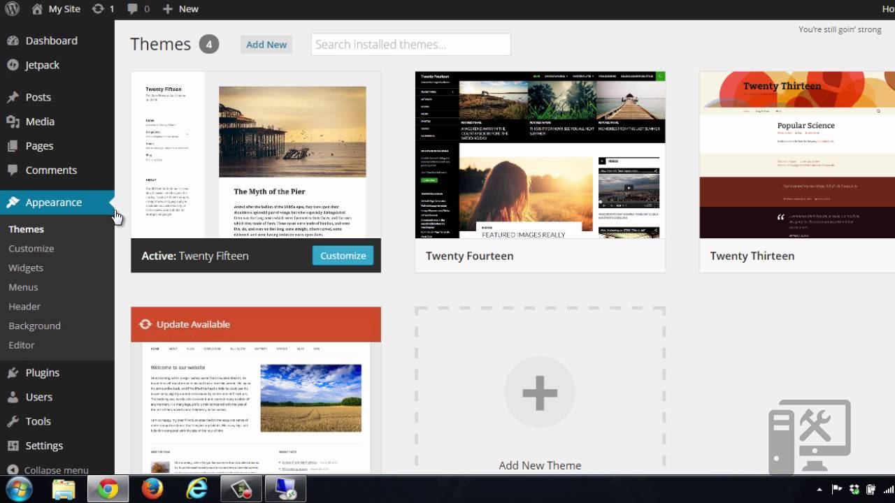 Basic wordpress setup - YouTube