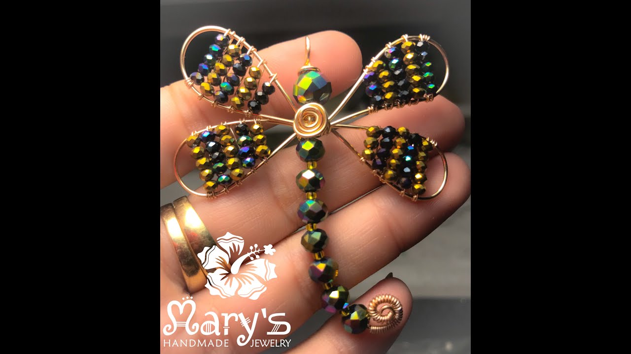 libelula en alambrismo