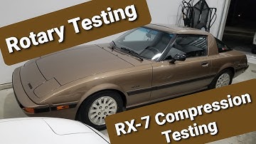 RX-7 Rotary Compression Testing How To
