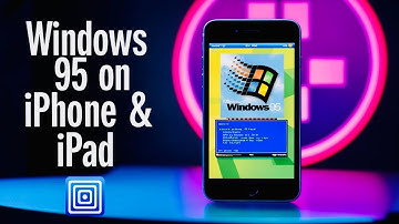 Install Windows 95 on iPhone & iPad with UTM SE iOS Virtual Machine