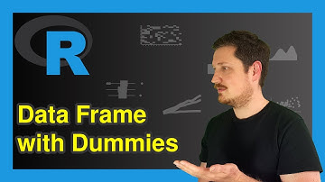 Create Dummy Data Frame in R (Example) | Construct Binary 1/0 Columns | rbinom & matrix Functions