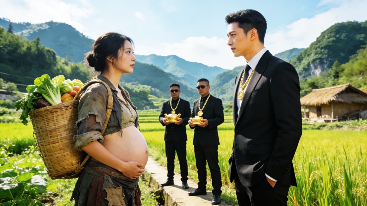 可憐農村女子救了被下藥的陌生男子，一夜後懷上三胞胎，怎料他竟是18代單傳的絕嗣總裁，立刻接回豪門寵成小公主！#情感 #中国电视剧 #爱情 #短剧