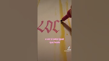 Lettering with chisel tip Mr Sketch markers #art #marcadores #caligrafia #letras #lettering