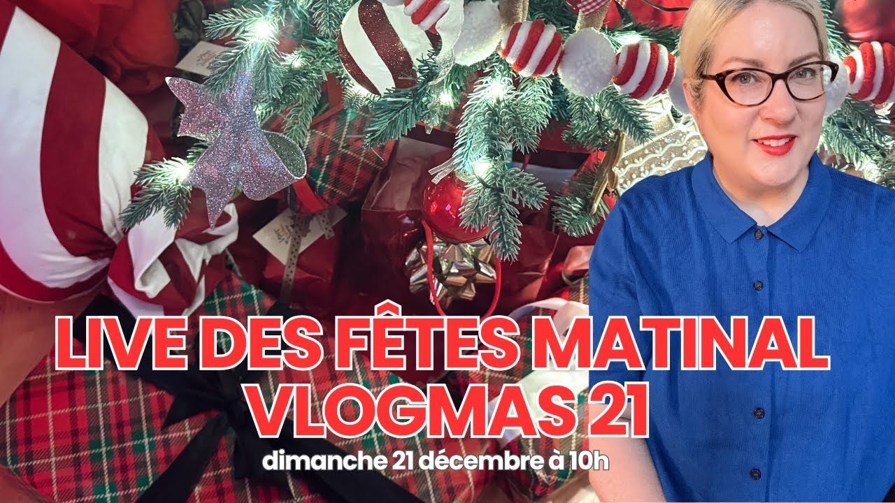 VLOGMAS 21 LIVE!