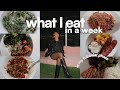What i eat in a week  balanced  healthy meals in my follicular phase