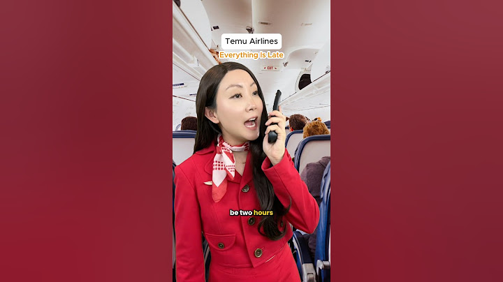 When you fly TEMU AIRLINES