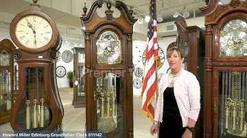 Howard Miller Edinburg Grandfather Clock 611142 Video Description at Premier Clocks