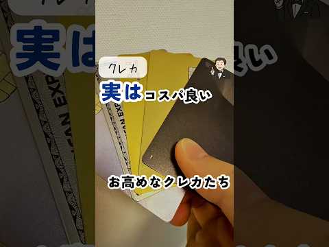 実はコスパ良いクレジットカードたち