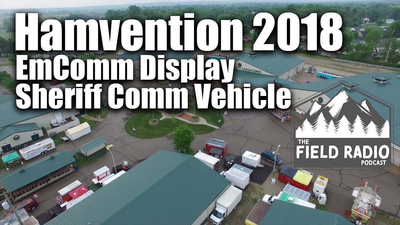 Sheriff Communications at Dayton Hamvention 2018 EmComm Vehicle Display