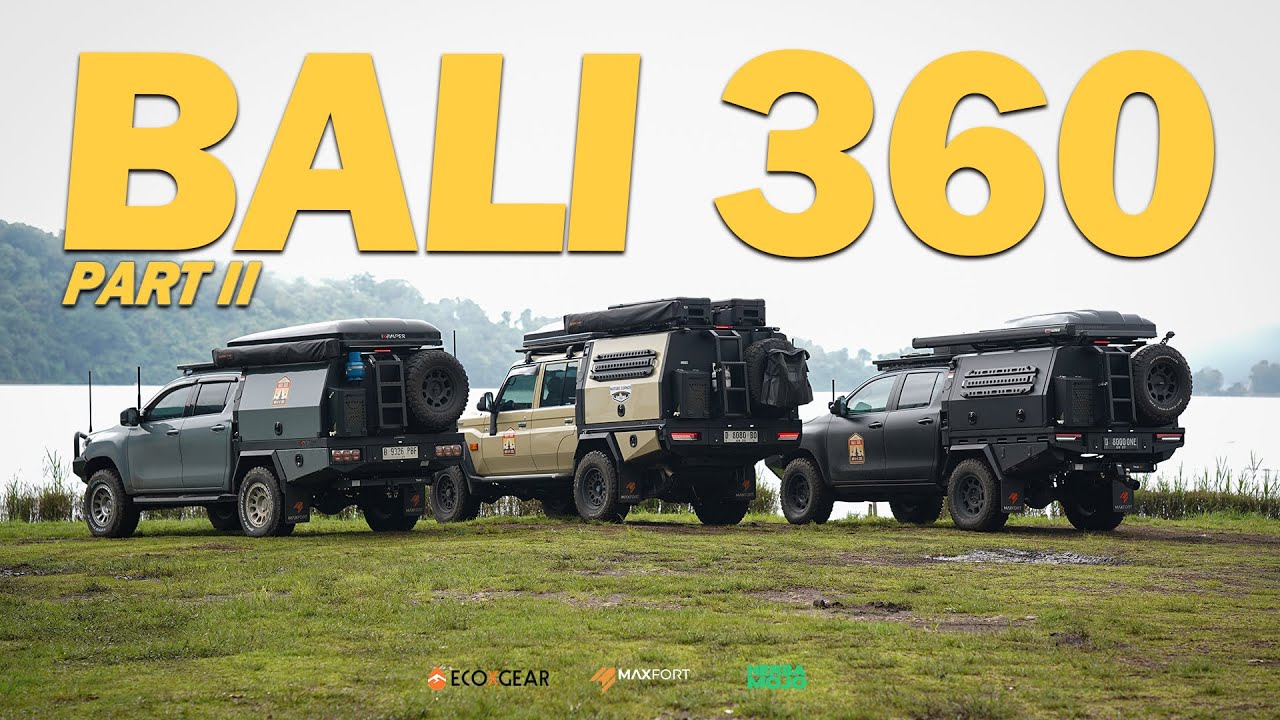 CAMPING SAMPING DANAU BERATAN ! - BOT BALI 360 PART 2