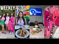 WEEKLY VLOG | Color Coordinated Brunch + Pink Shein Haul + Movies At Home + Lots of Cooking &amp; More