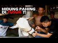 Proses pemasangan keluh sapi untuk PAHING & TUTIK