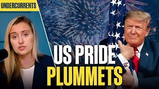 SHOCK POLL: Pride in America Collapsing
Become a supporter of the show - just $1 for the first month: https://unherd.com/undercurrents/
This Fourth of July, Gallup released stunning new data: only 58% of U.S. adults say they’re extremely or very proud to be American — the lowest number ever recorded. Emily breaks down what’s behind the dramatic decline in national pride, especially among Gen Z and Democrats, and what it reveals about deeper political and cultural divides.
Watch it on the Undercurrents website: https://unherd.com/undercurrents/
Listen to the podcast: https://shows.acast.com/undercurrents
Follow UnHerd on social media:
Twitter: https://twitter.com/UndercurrentsTV SHOCK POLL: Pride in America Collapsing