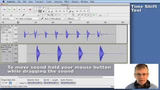 12 TIME SHIFT - Video Guide to Audacity