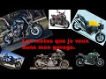 Les motos que je voudrais dans mon garage