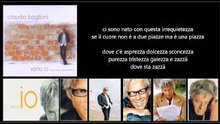 CLAUDIO BAGLIONI - Serenata in sol chords