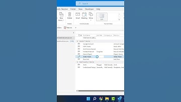 Hoe hernoem ik een distributielijst in Outlook? #kort