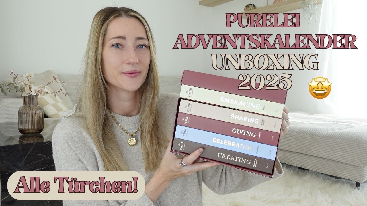 Purelei Adventskalender 2025 Unboxing 🎄 Alle Türchen! 🤩🎁 I Stefanie Le