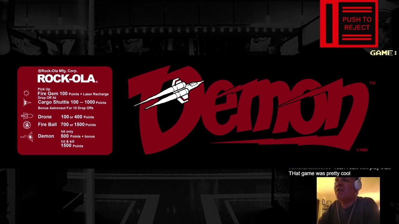 Push To Reject - Demon (1982 Rock-Ola)