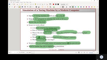 Turing Machines and Modern Computers