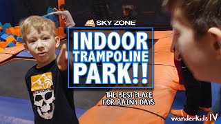 SKY ZONE TRAMPOLINE PARK - FITNESS FUN!