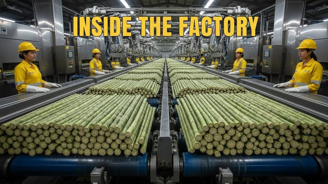 How Sugar Is Made | From Sugarcane Harvesting to Sugar Factory Production (Full Documentary)