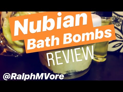 Ralph M’Vore On Nubian Bath Bombs