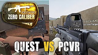 Zero Caliber: Reloaded - Quest vs PCVR, Side-by-Side
