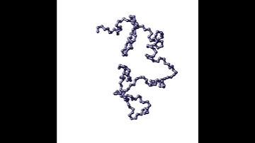 Freely rotating polymer chain in a good solvent
