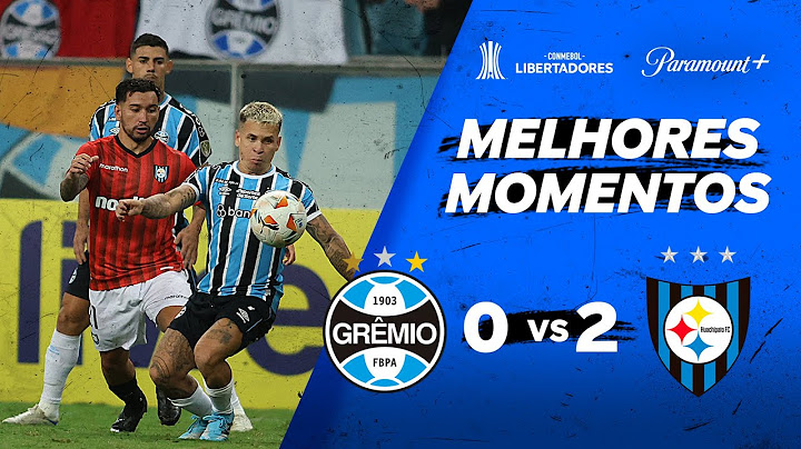GRÊMIO 0 x 2 HUACHIPATO - CONMEBOL LIBERTADORES 2024 | Paramount Plus Brasil