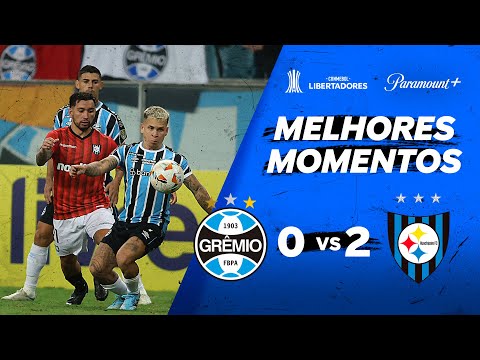 GRÊMIO 0 x 2 HUACHIPATO - CONMEBOL LIBERTADORES 2024 | Paramount Plus Brasil