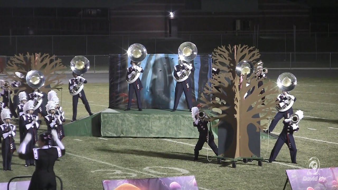 Apex Friendship High School Marching Band at Gray's Creek High School 10/21/2023