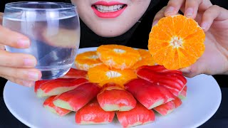 ASMR HEALTHY FOOD EATING - Healthy Fruit & Coconut Water Mukbang 먹방 | PAN-ASMR Ep4