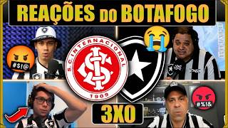 BOTAFOGO FANS' REACTIONS TO BEING RUN OVER BY INTER - INTERNACIONAL 3X0 BOTAFOGO