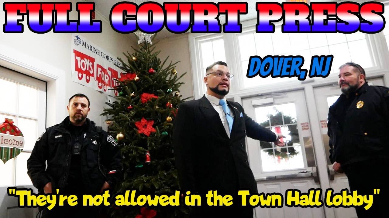 Town of Dover NJ calls police on 1A Activists