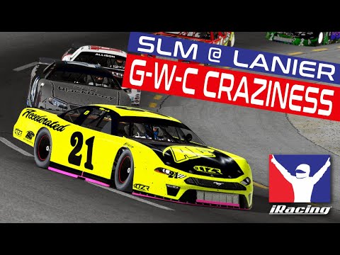 iRacing Asphalt SLM - Lanier - Green White Checkered Craziness! @acsim5109