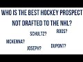 WHO ARE THE BEST PROSPECTS IN HOCKEY? (with live Q&A) 2026, 2027, 2028 NHL Drafts and Beyond)