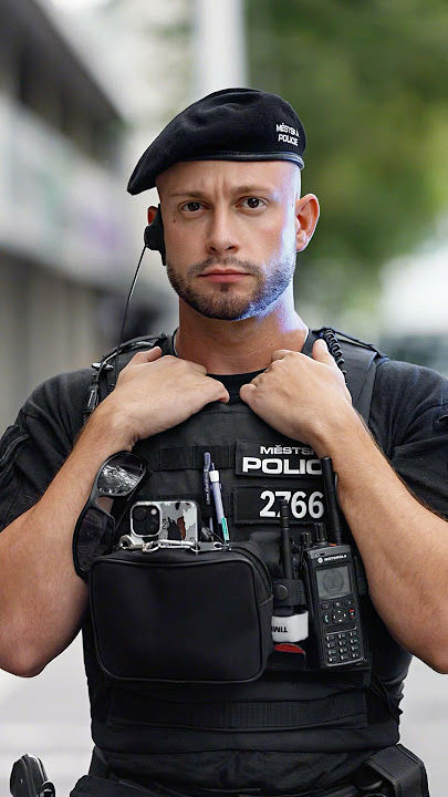 This POLICE Officer Seems Serious At First Sight, But When HE Smiles, It Just Melts Hearts❤️ #police