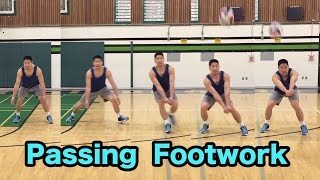 Passing Footwork - How to PASS a Volleyball Tutorial (part 5/6)