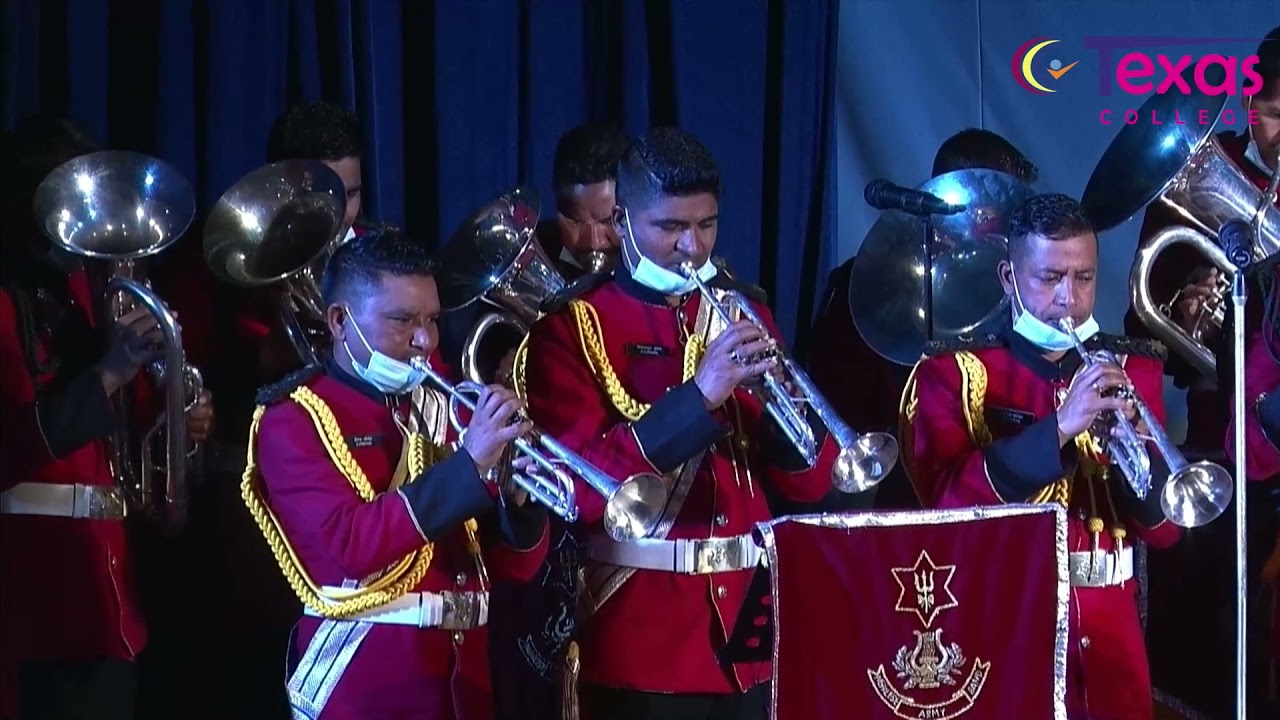 Nepali Army Band Performing musical bits in  talko pani Nepali Song 