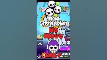 Mortis Trio Showdown No Move Challenge! 🦇🔥 #brawlstars #mortisgames