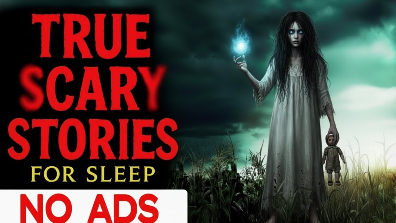 NO ADS 🛑 TRUE Scary Stories for Sleep (4 Hours) | Gentle Rain Sounds | Black Screen | Vol 39