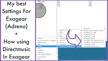 Exagear best settings (for adreno 618+ only) for almost all Games and winetricks Install Showcase
